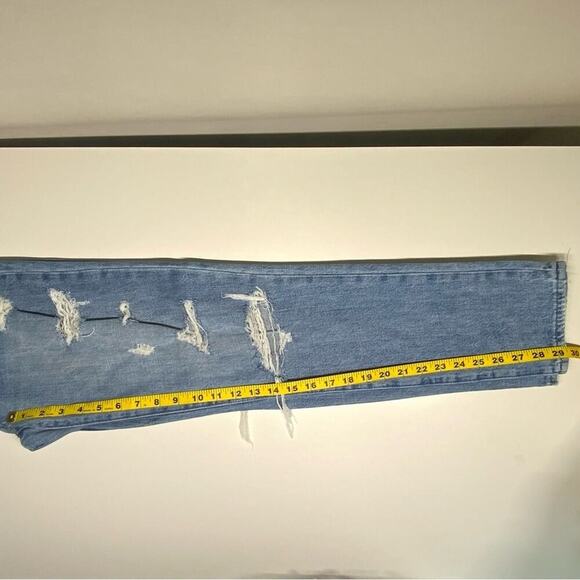 EUC | Pistola Denim | Jen Slouchy Boyfriend Distressed Jeans | Primrose | 25 - Picture 13 of 15